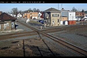 Железнодорожный переезд, Дешлер, Огайо - веб камера
