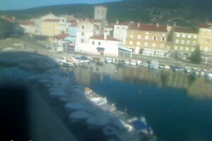 Стоянка яхт, Црес, Хорватия - веб камера