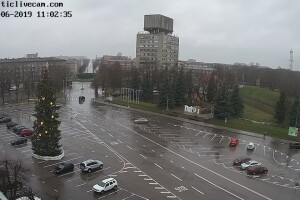 Петровская площадь, Нарва, Эстония - веб камера