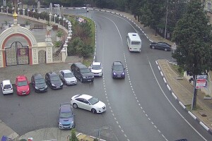 Перекресток улиц Виноградная, Госпитальная и Пирогова, Сочи - веб камера