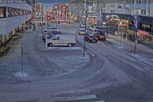 Улица Рованиеми, Лапландия - веб камера