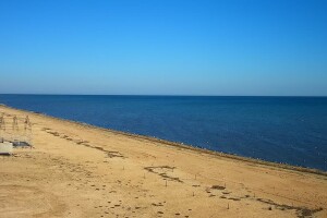 Пляж Бригантина, Бердянск, Украина - веб камера