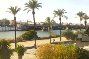 Мост Изабеллы II, Севилья, Испания - веб камера