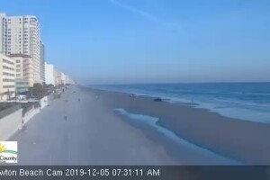 Пляж, Дейтона-Бич, Флорида - веб камера