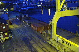 Морской порт, Нарвик, Норвегия - веб камера