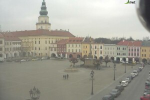 Главная площадь, Кромержиж, Чехия - веб камера