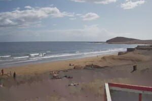 Побережье у пляжа Playa El Medano, Эль Медано, Тенерифе - веб камера