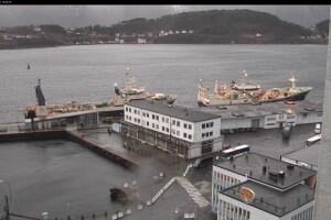Круизный терминал, Олесунн, Норвегия - веб камера