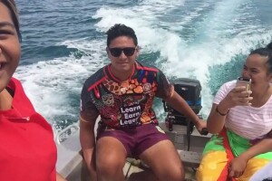 Камера на лодке, Токелау - веб камера