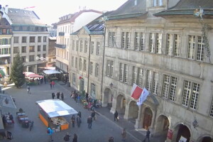 Площадь Палю, Лозанна, Швейцария - веб камера