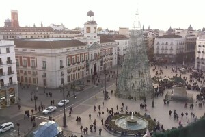 Пуэрто-дель-Соль, Мадрид, Испания - веб камера