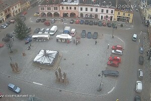 Главная площадь, Йилемнице, Чехия - веб камера
