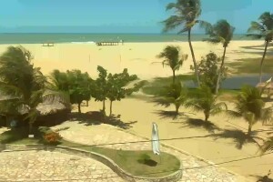 Пляж, Сан-Мигел-ду-Гостозу, Бразилия - веб камера