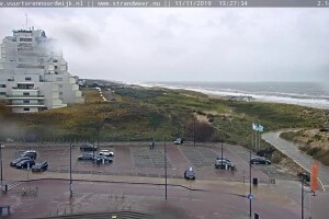 Дорога к пляжу, Нордвейк, Нидерланды - веб камера
