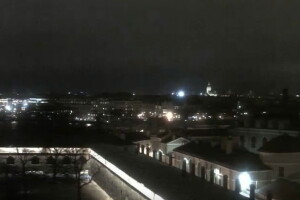 Широкоугольный обзор, Петропавловская крепость, Санкт-Петербург - веб камера