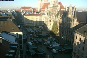Новая Ратуша, Мюнхен, Германия - веб камера