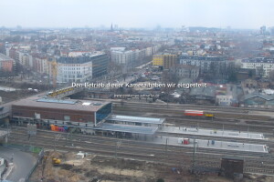 Остановка метро Варшауэр штрассе (Warschauer Straße), Берлин, Германия - веб камера