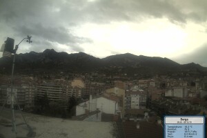 Панорамный вид, Берга, Каталония - веб камера