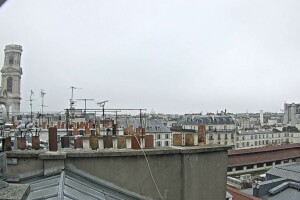Панорама, Париж, Франция - веб камера
