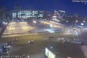 Площадь Пименова, Новосибирск - веб камера