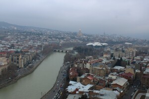 Панорама с отеля Radisson Blu 5*, Тбилиси, Грузия - веб камера