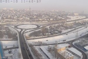 Перекресток улиц Марковского и Сурикова, Красноярск - веб камера