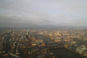 Панорама с небоскреба The Shard, Лондон, Англия - веб камера