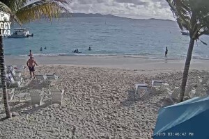 Белая бухта, Йост-Ван-Дейк, Британские Виргинские острова - веб камера
