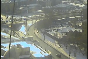 Улица Профсоюзов, пересечение с улицей Копылова, Красноярск - веб камера