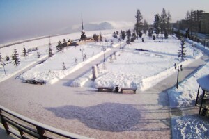 Обелиск Центр Азии, Кызыл - веб камера