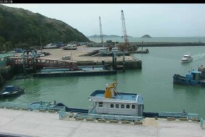 Бухта Байша, остров Бейган, Тайвань - веб камера