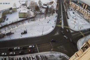 Развязка улицы Красногвардейская и улицы Заводская, Нижний Тагил - веб камера