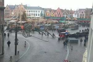 Панорама, Брюгге, Бельгия - веб камера