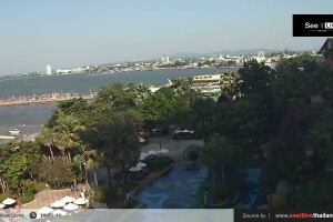 Вид из отеля Zign 5*, Паттайя, Таиланд - веб камера