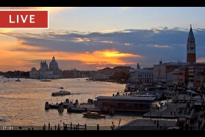 Вид на Гранд-канал, Венеция, Италия - веб камера
