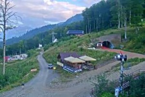 Подъемник Волчья скала, Роза Хутор, Сочи - веб камера