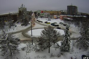 Площадь Ленина, Апатиты - веб камера