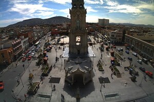 Площадь Независимости (Plaza de la Independencia), Пачука-де-Сото, Мексика - веб камера