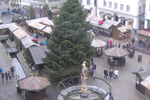 Площадь, Бибербах-на-Рисе, Германия - веб камера