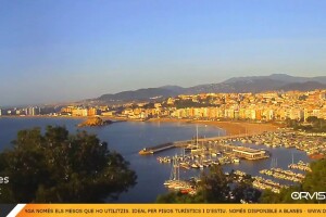 Панорама, Бланес, Каталония - веб камера