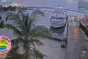Паромный причал, Крус-Бей, Американские Виргинские Острова - веб камера