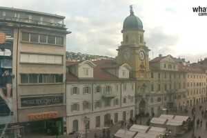 Часовая башня, Риека, Хорватия - веб камера