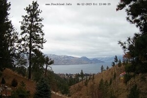 Озеро Оканаган, Печленд, Канада - веб камера
