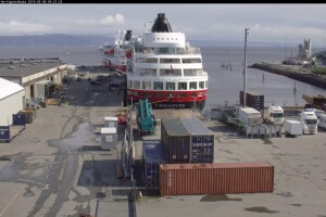Морской порт, Тронхейм, Норвегия - веб камера