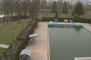 Спорткомплекс Starz, открытый бассейн, Страконице, Чехия - веб камера