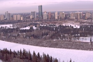 Панорама пригорода, Эдмонтон, Канада - веб камера