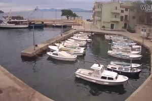 Стоянка яхт, Игране, Хорватия - веб камера