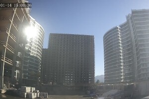 Строительство апартаментов, Батуми, Грузия - веб камера