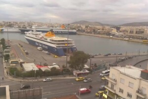 Морской порт, Пирей, Греция - веб камера