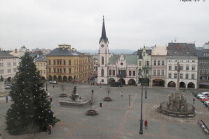 Главная площадь, Трутнов, Чехия - веб камера